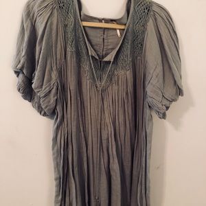 Free People Seafoam Tunic